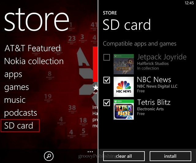 Странични приложения за Windows Phone