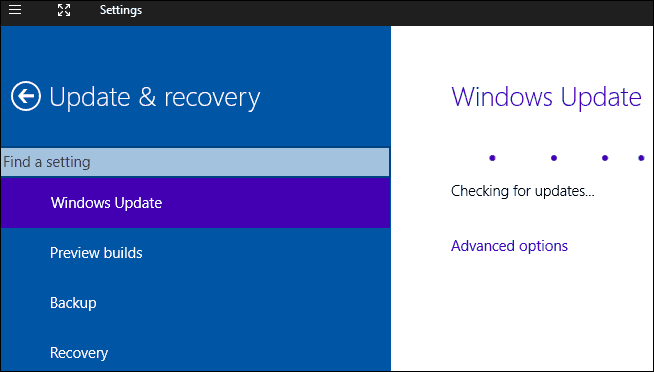 Технически преглед на Windows 10 изтекла сбор (9901)