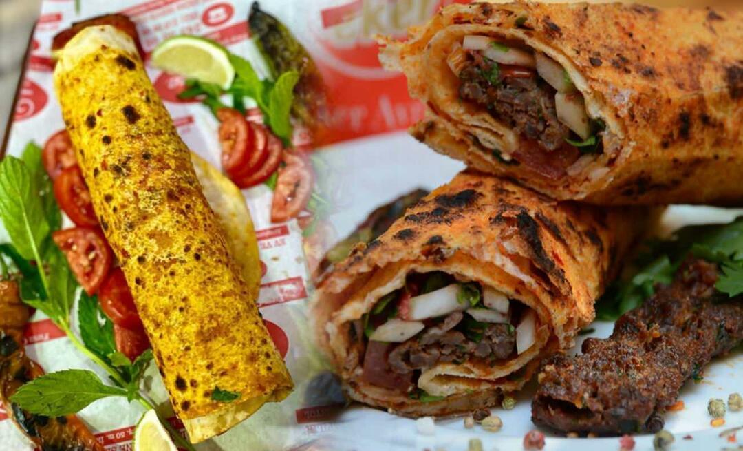 Как да си направим прочутия Harbiye Kebab на Hatay? Какво е Harbiye wrap?