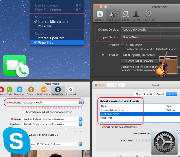 Loopback позволява на потребителите на Mac да насочват аудиото от Zoom или Skype към OBS Studio, за да заснемат звука на съ-хост.