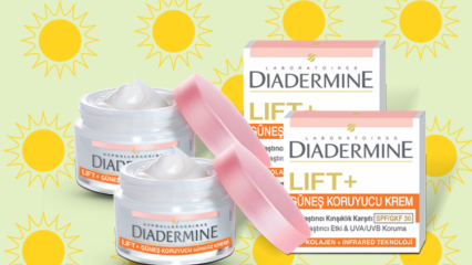 Как да използвам Diadermine Lift? Тези, които използват Diadermine Lift + Слънцезащитен крем Spf 30 Cream