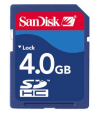 SDHC памет Sandisk 4GB