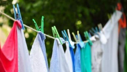 Кои са най-бързите начини за сушене на пране?