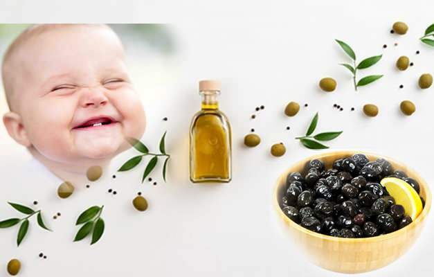 Използване на маслини при бебета