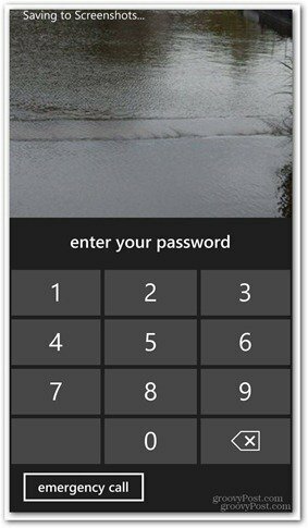 Windows Phone 8 персонализирайте заключения екран с парола