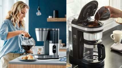 Как да използвате филтър кафе машина? Как се прави филтърно кафе?