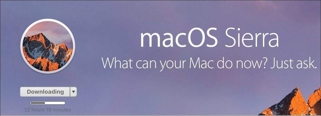 Как да изтеглите и инсталирате MacOS Sierra
