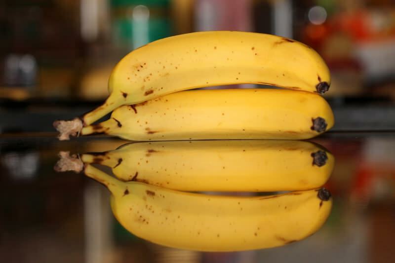 бананът е най-силната храна по отношение на калия