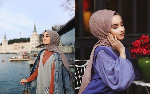 модели на шал хиджаб