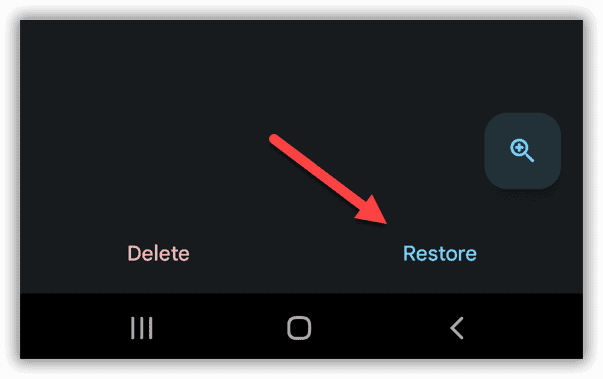 Възстановяване на изтрити снимки на Android