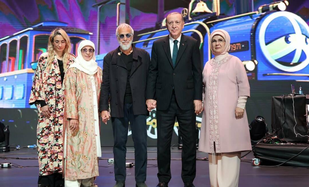 Емине Ердоган сподели от концерта на Юсуф Ислам!