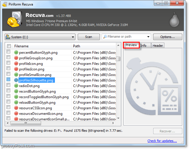Как лесно да възстановим или сигурно избършете изтритите файлове с Recuva