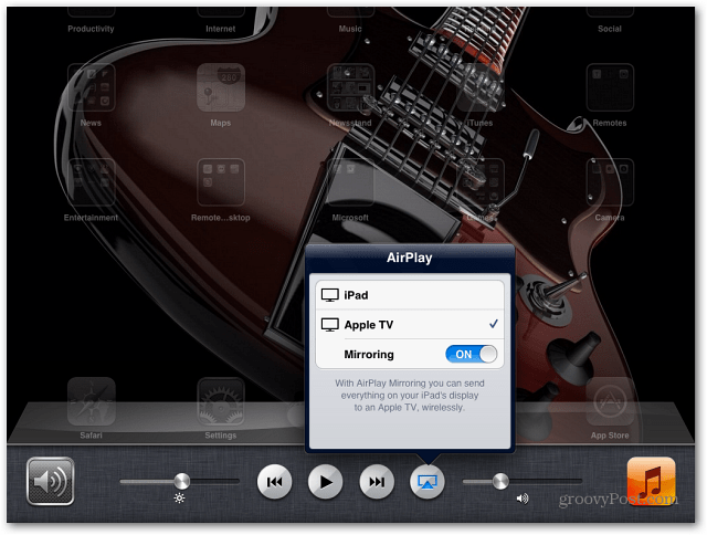 AirPlay Mirroring