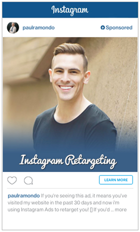 визуализация на рекламата в instagram