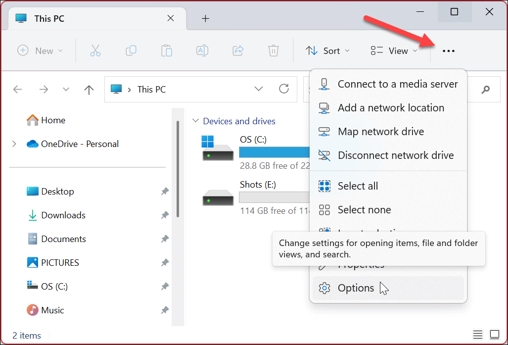 Как да коригирате липсващо меню за бърз достъп в Windows 11