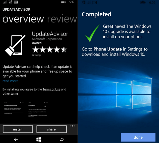Подгответе вашия Windows Phone за надстройката на Windows 10 Mobile