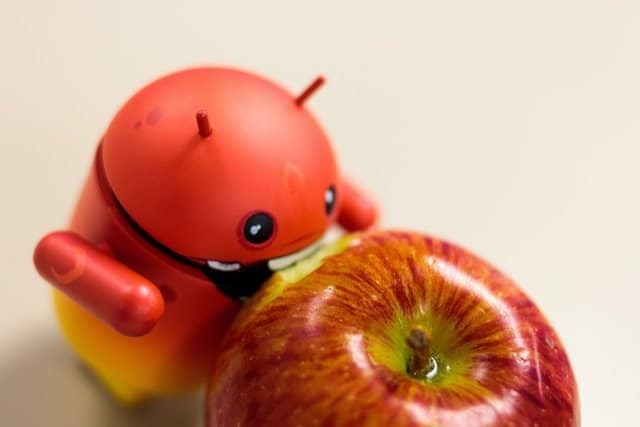 Android яде Apple