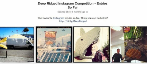 пример за състезание в Instagram