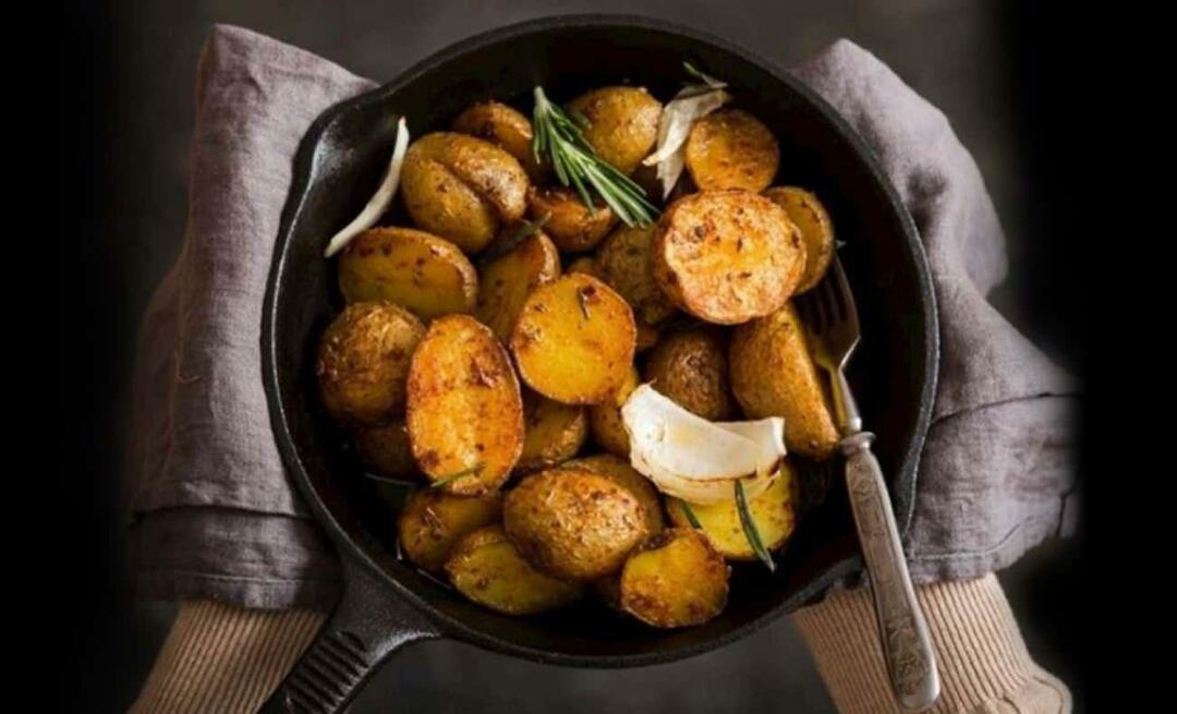Как да си направим Картофи с маслини на фурна? Ето една рецепта за картофи с малко съставки за приготвяне на фурна