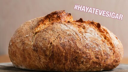 Как да си направим най-лесния хляб? Рецепта за хляб, която не остава застояла дълго време.. Пълно производство на хляб