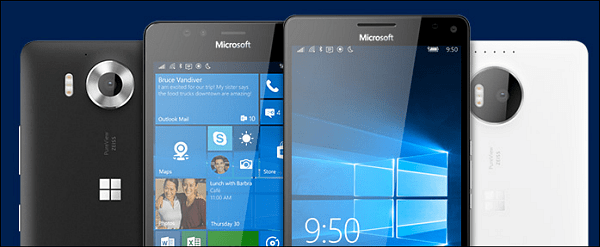 Microsoft стартира твърде голяма страница с историята на актуализациите на Windows 10 за мобилни устройства