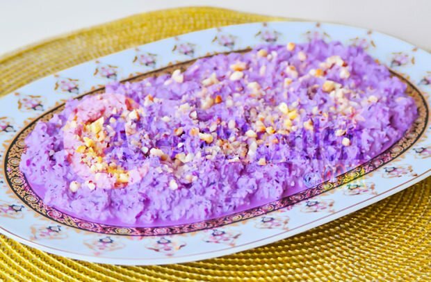 салата от пурпурна паста