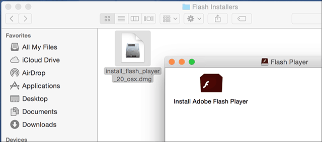 Инсталирайте Flash 1