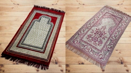 Как да почистите молитвения килим?