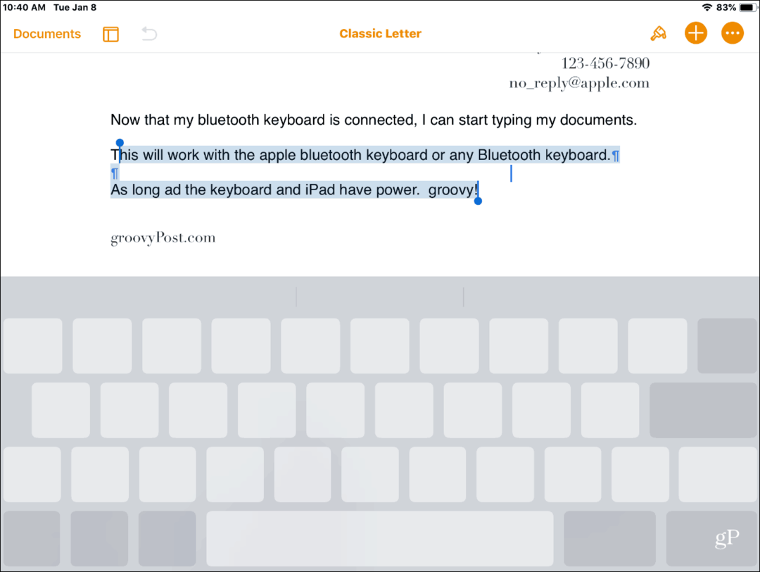 Шест основни съвета за клавиатура за въвеждане на вашия iPhone или iPad