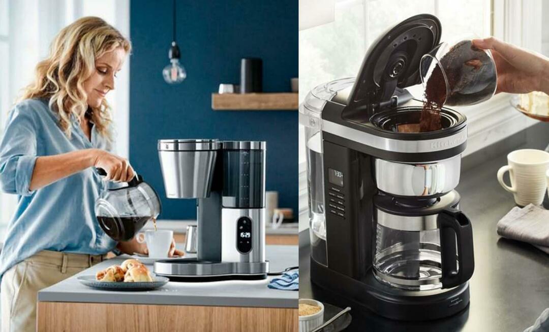 Как да използвате филтър кафе машина? Как се прави филтърно кафе?