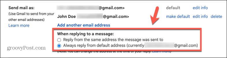 gmail отговор от