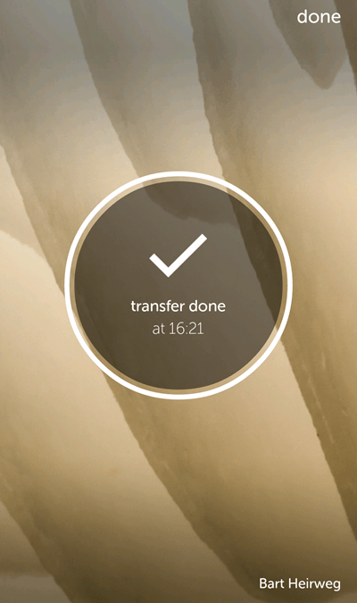 WeTransfer Android пълен