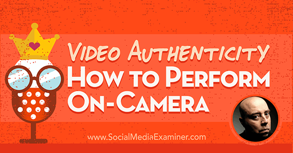 Автентичност на видеоклипа: Как да представим на камера с участието на прозрения от Дейвид Х Лорънс XVII в подкаста за социални медии.