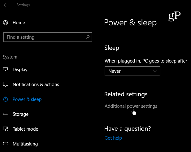Как да персонализирате какво прави бутонът за захранване в Windows 10