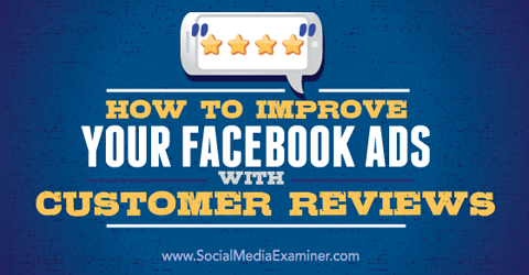 подобрете рекламите във facebook с отзиви на клиенти