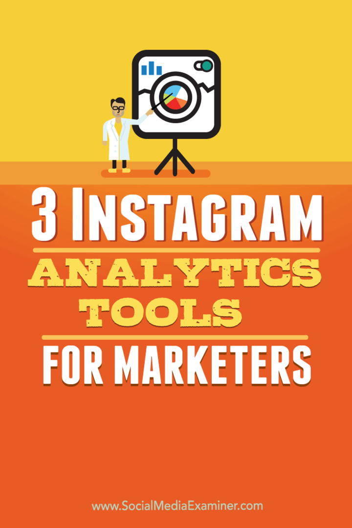 инструменти за анализ на маркетинг за анализ на Instagram