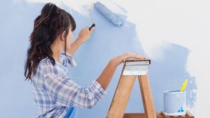 Колко литра боя се използват при боядисване? 