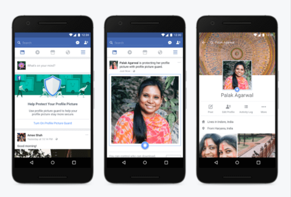 Facebook пилотира нови инструменти за управление на снимки на профили в Индия.