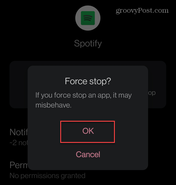 Вземете Spotify на заключен екран на Android