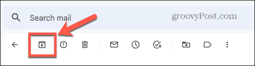 икона за архив на gmail