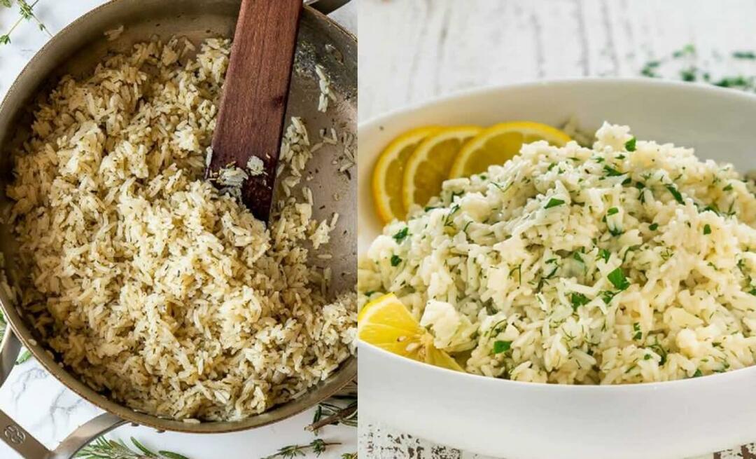Как се прави ориз със зехтин и билки? Рецепта за ориз със зехтин и билки!