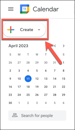 създаване на google календар