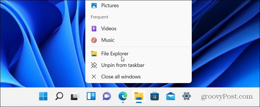  стартирайте File Explorer Windows 11