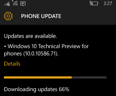 Windows 10 мобилен 10586-71