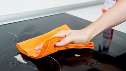 Как да почистите стъклената печка? Как да премахнете петно ​​от вода от стъклен плот за вграждане