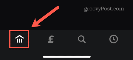 икона за пари в приложението за пари