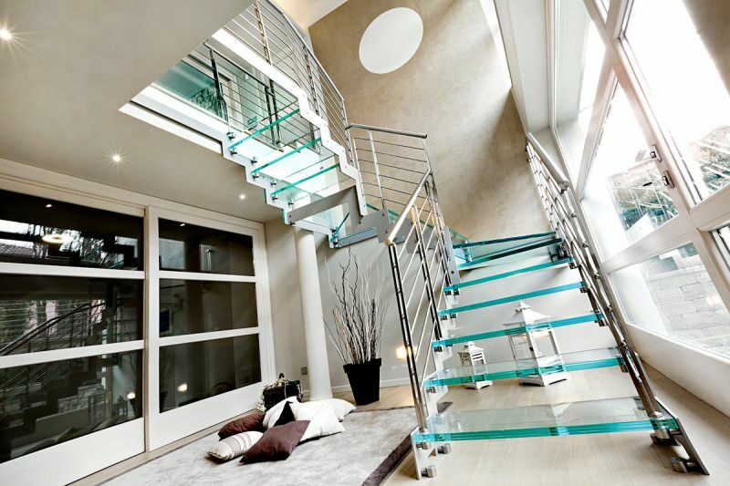 Най-стилните и полезни модели на стълбища за дуплекс апартаменти