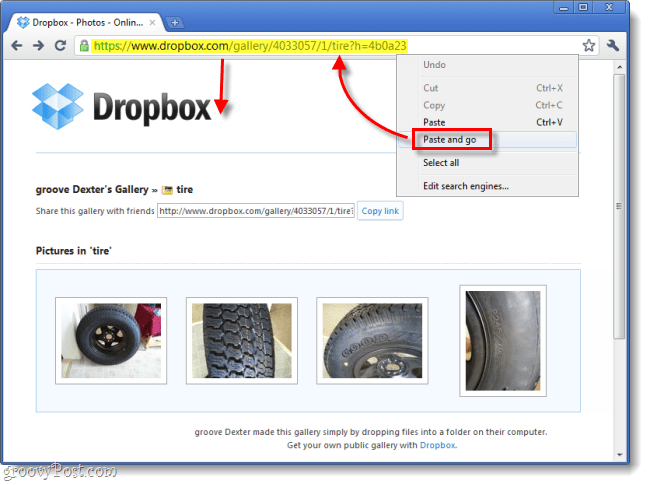 Как да използвате Dropbox като своя галерия за споделяне на снимки