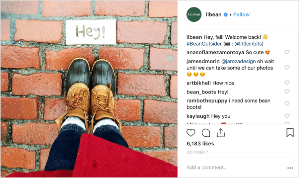 Есенно време, мода и филтри от Instagram на L.L.Bean.