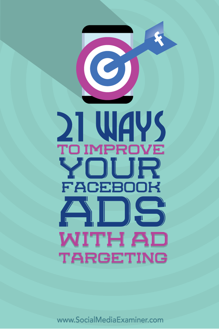 начини за подобряване на рекламите във facebook с насочване на реклами